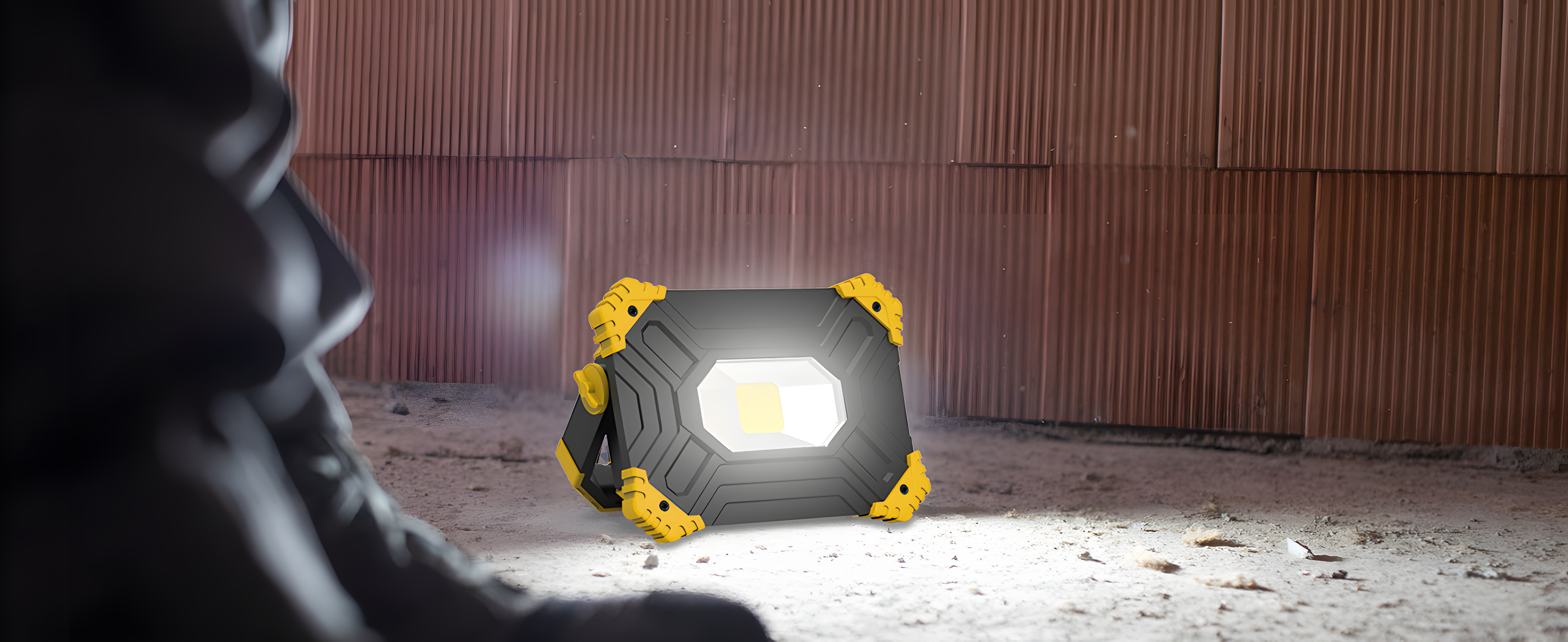 Heitronic LED Akku Flutlichtstrahler NEWPORT 2.0