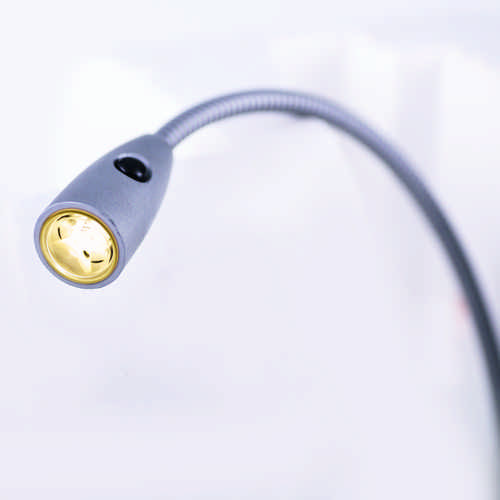 HEITRONIC - LED Leseleuchte BERTA 1,5 Watt 400mm FLEXARM warmweiss 3000 Kelvin