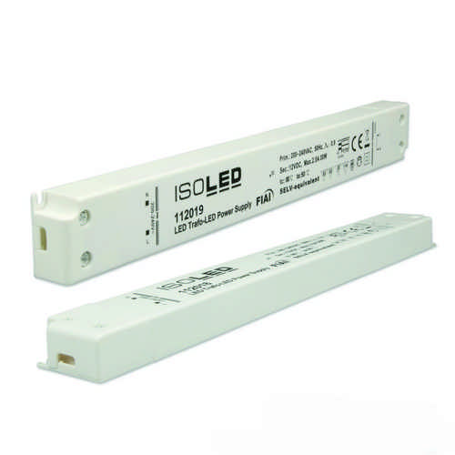 HEITRONIC LED Trafo 24 Volt DC 0-30 Watt ultraslim