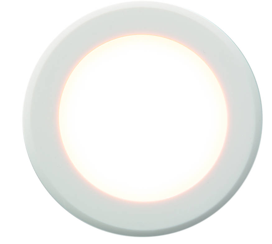 HEITRONIC - LED Einbaustrahler CASABLANCA weiß 2 Watt Warmweiss 3000 Kelvin