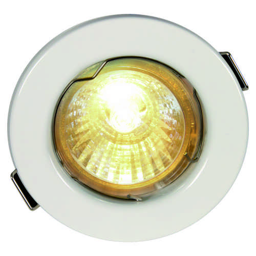 HEITRONIC Einbaustrahler DL5501 weiss GU5,3 maximal 35 Watt