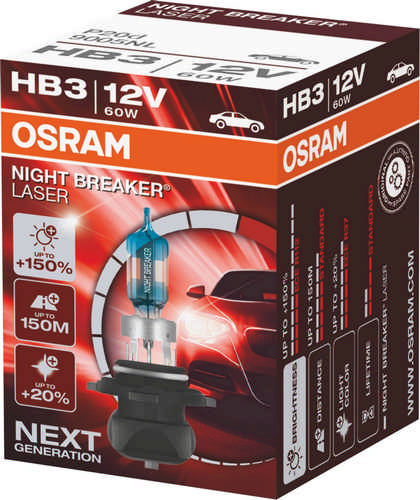 Osram HB3 Night Breaker Laser 9005NL