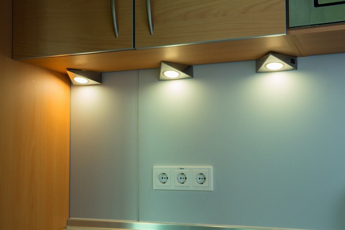 HEITRONIC - LED Unterbaustrahler GENUA 3er Set 3000 Kelvin