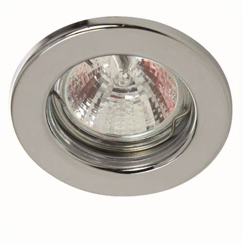 HEITRONIC Einbaustrahler DL5501 chrom matt GU5,3 maximal 35 Watt